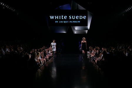 White Suede